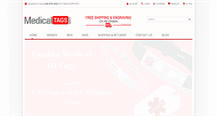 Desktop Screenshot of medicaltags.com